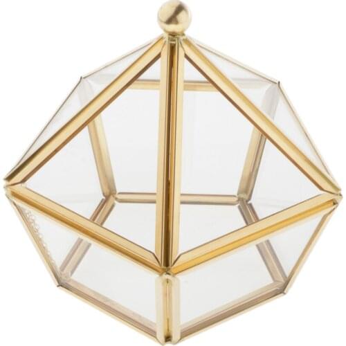 Clear Make-up Jewelry Organizer Case Display Container for Girls Men