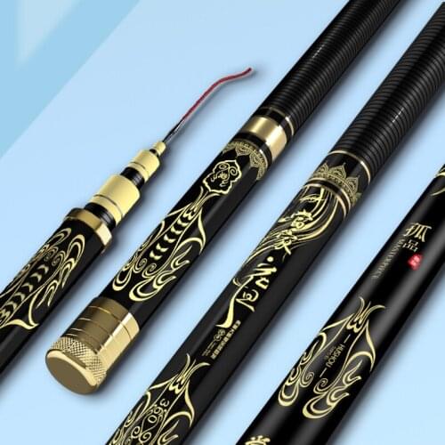 Fishing Rod Hand Pole Vara De Pesca Fibra De Carbono Ultra-light Carp Rod Canne a Peche Crucian Carp Pole Fishing Accessories