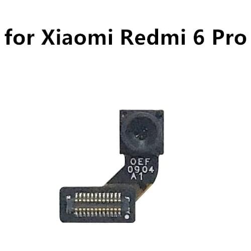 Test QC for Xiaomi Redmi 6 Pro Mobile Phone Front Camera Module Flex Cable Main Camera Assembly Replacement Repair Parts