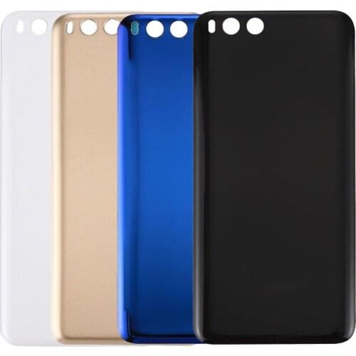 For Xiaomi Mi6 Back Housing Case Battery Door Rear Cover Panel Back Glass With Adhesive Stickers