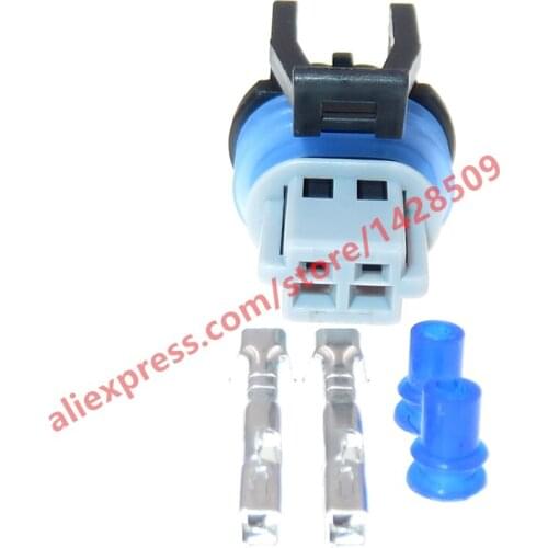 5 Sets 2 Pin 1.5 Series Automotive Water Temperature Sensor Waterproof Electric Wire Connector For Buick Excelle GL8 15449027