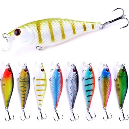 1pcs Diving Fishing Lures Crank Bait Wobblers Bass Plastic Hard Bait Catfish Carp Trout Perch Artificial Fishing Tackle