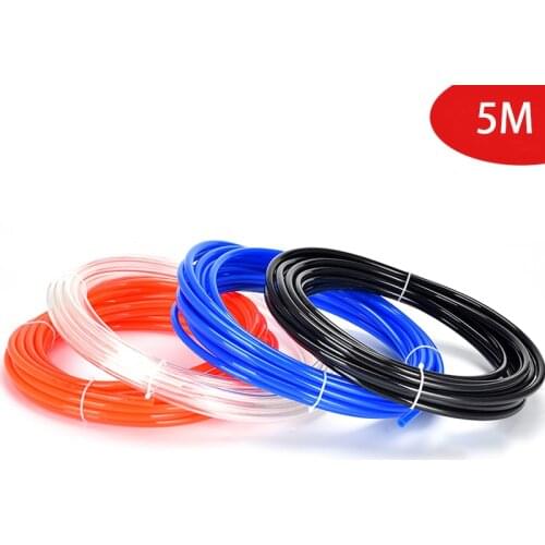5 meters Pneumatic Tube Air Tubing Component Pneumatic Air Hose 4mm 6mm 8mm 10mm 12mm PU Pipe Air Line Hose for Compressor
