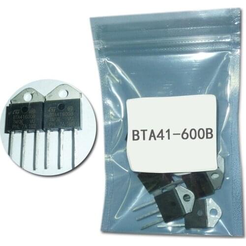 5PCS BTA41-600B TO-247 BTA41-600 Triac 600V 40A BTA41600B BTA41600 BTA41 40A