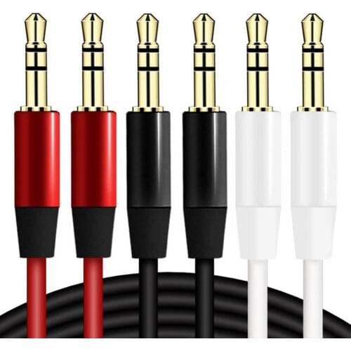 Audio Cable Anti-interference Stable Transmission Soft 3.5mm Male to Male Headphone Audio Wire for Home