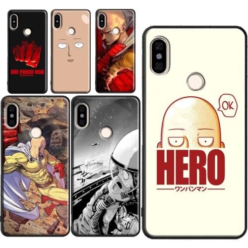 One Punch Man Saitama Phone Case For Xiaomi Redmi Note 7 8 9 10 Pro Note 9S 8T Redmi 9A 9C 9T 7A 8A K40 Fundas