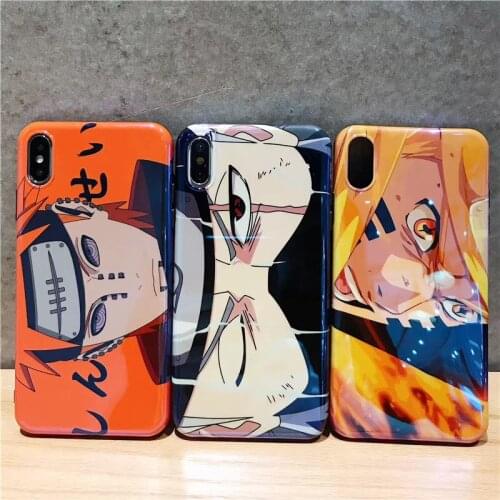 Naruto Phone Case for IPhone 7/8/7 Plus/8 Plus/X/XS/XR/XS Max/11/12/11 Pro/12 Pro/Anti-drop Silicone Material IPhone Case