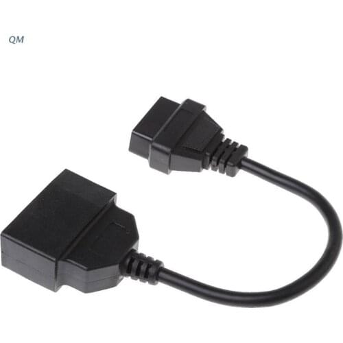 22 Pin To 16 Pin Female OBD2 Cable Connector Adapter for toyota Diagnostic Tool 13MF