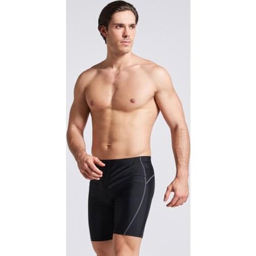 Men Tight Swim Shorts M-4XL Professional Quick Drying Swimming Trunk for Men Plus Size Swim Pants Male Swimsuit Swimwear