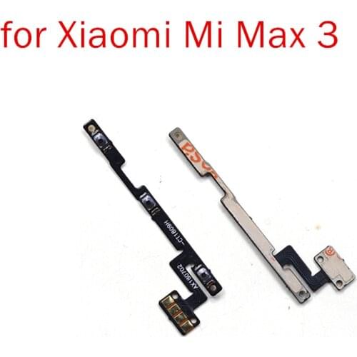 For Xiaomi Mi Max 3 Power Volume Flex Cable ON OFF Side Button Switch Flex Cable Replacement for Mi Max3 Repair Spare Parts