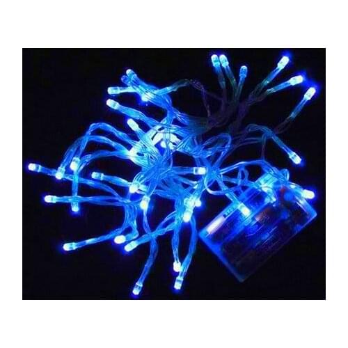 20pcs/lot 4M 40LED Battery operate String Fairy light Christmas Party wedding Garden Xmas Garland Vine home decor-8 COLORS