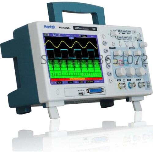 Hantek MSO5062D 60MHz 2 CH 1GSa/s Digital storage oscilloscope with osciloscopio portable Scopemeter
