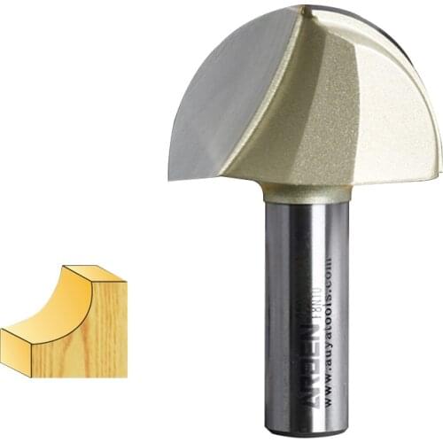 Woodworking Tool Core Box Arden Router Bit- 1/4*1/8 - 1/4" Shank - Arden A0502014