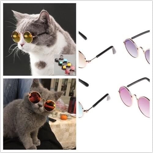 Cool Pet Glasses Small Dogs Puppy Cat Sunglasses Pet Dog Eye Protection