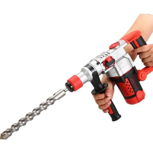Multifunctional Hammer Drill Dual Purpose Electric Pick Concrete Professional Construction Tool Belt Drill Electric Drill LK