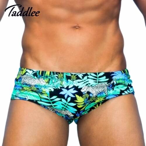 Taddlee Brand 2017 New Mens Swimsuits Swimwear Swim Boxer Trunks Man Low Waist Men Swimming Bikini Briefs Gay Surf Boardshorts