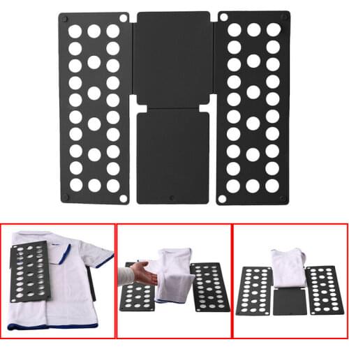 Limit 100 New Style T-Shirt Top Clothes Folders Magic Folding Board Flip Fold Kids Laundry Organizer Clothes Tools