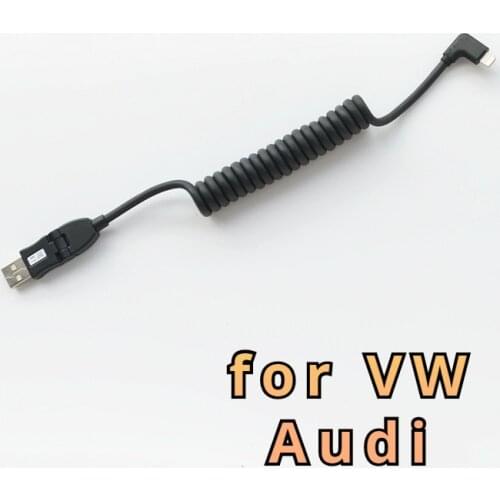 Original for Audi A4 A5 A6 A7 A8 VW car play USB cable charging cable Android T-YPEC For iphone Micro USB cable