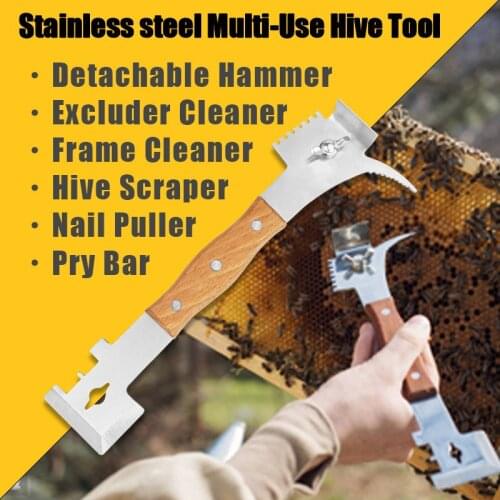 7 IN 1 Bee Honey Hive Tool Bee Hive Tools For Beekeeping Equipment Beekeeper Suppiler