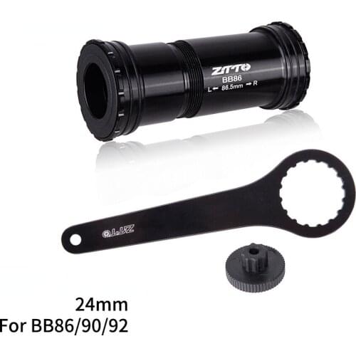 Press Fit Bottom Brackets Ceramic Thread lock Mountain Bike Road Bicycle Parts 24mm Crankset chainset
