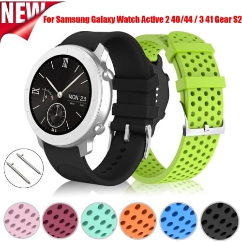 Silicone Watchbands For Xiaomi Huami Amazfit Bip / Bip Lite /Gts 2 2E Gtr 2E/Gtr 42 Replacement Sports Watch Strap Bracelet Band