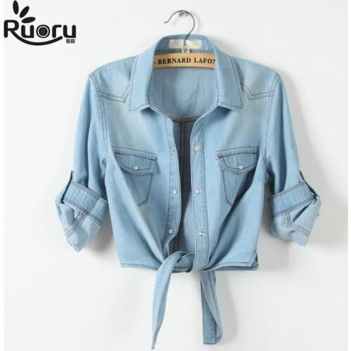 RUORU Blouses With Sleeves