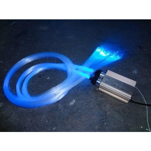 [Seven Neon]free DHL shipping 0.75mm diameter 2700meters/roll PMMA fiber optic cable end glow for engie decoration lighting