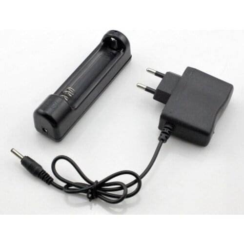 Yupard 1Pcs universal AC Charger EU Plug Adapter for 18650 Li-ion Rechargeable Battery