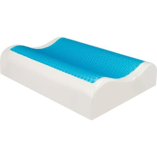 Visco Foam Anatole Jelli Cools Orthopedic Neck Supported Visco Pillow