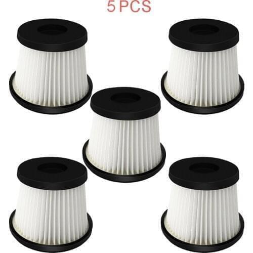 3/5 PCS Vacuum Cleaner Filter HEPA For Whirlpool WVC-LI580K WVC-LI580Y Filter Mesh HEPA Wireless Vacuum Cleaner Accessories