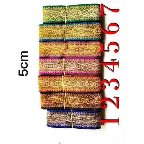 5CM ethnic style jacquard webbing,QC0417C