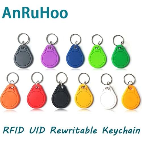 50pcs Iso14443a Ic Uid Rewritable Key Rfid Copier Copy Badge Nfc Smart Chip Card 13.56mhz Duplicator MF 1K S50 Clone Token