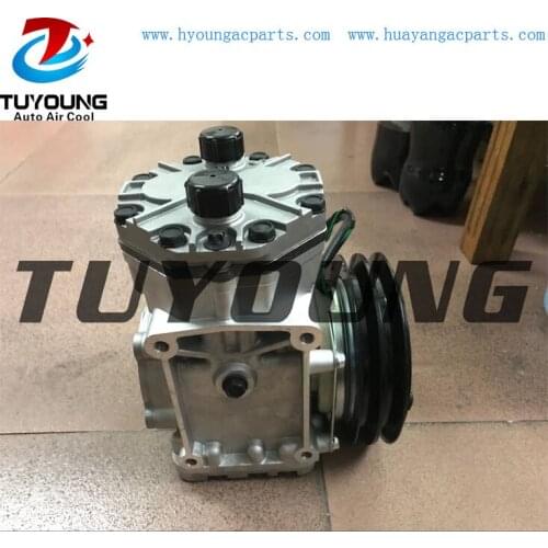 Auto Ac Compressor For Ford / Sterling Freightliner Volvo GM Western Star ET21025150 N83-304145 2502459-C91 K318-119 RD571010