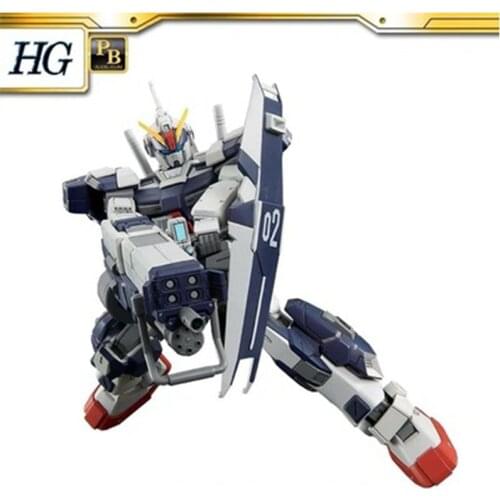 Bandai Gundam Assembly PB LimitedPB Limited HGUC RX-80PR-2 Pale Rider Cavalry Action PVC Robot Model Anime Figure Toys kid Gift