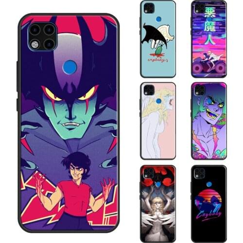 Devilman Crybaby Case For Xiaomi Redmi Note 8 9 Pro 8T 9S Note 10 Pro Funda For Redmi 9 9C 9A K40 9T Cover