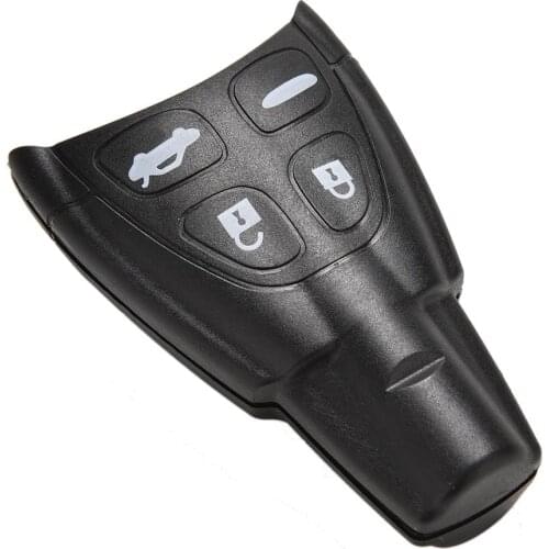 Key Case For Car Key Shell For SAAB 93 95 9-3 9-5 WF Replacement Keyless Entry 4 Button Remote Key Shell 1PCS Top Quality