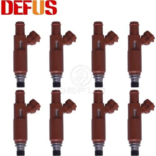 DEFUS 8pcs Bico Fuel Injector Nozzle OE 195500-3020 For Mazda 323 V P F S C 16V 1.3L 73PS B3 1.5L L4 88PS Z5-DE 94-04 1955003020