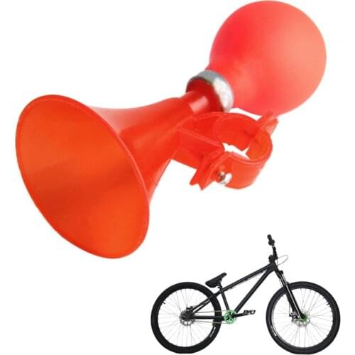 OOTDTY Kid Bicycle Plastic Horn Bell Ball Trumpet Warning Alarm Children Bike Accessory