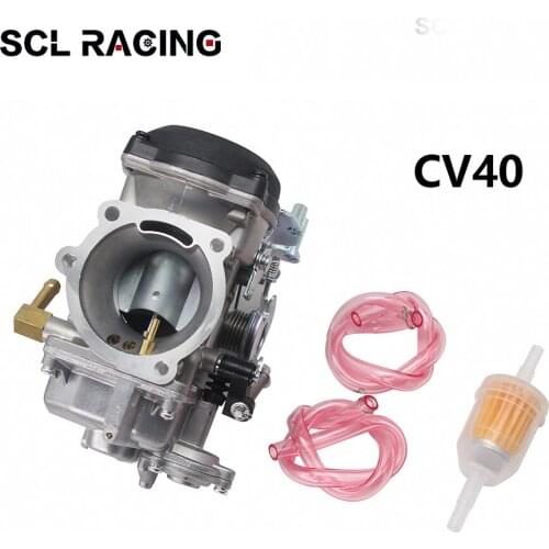 Alconstar 1PC NEW Motorcycle Engine Carb CV40 Keihin 40mm Carburetor Carburador For Harley Dana Electra Glide FatBoy