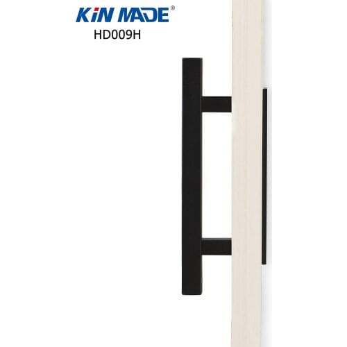 Kinmade Heavy Duty 12" Square Pull Barn Door Handle Flush Door Handle Flush Pull