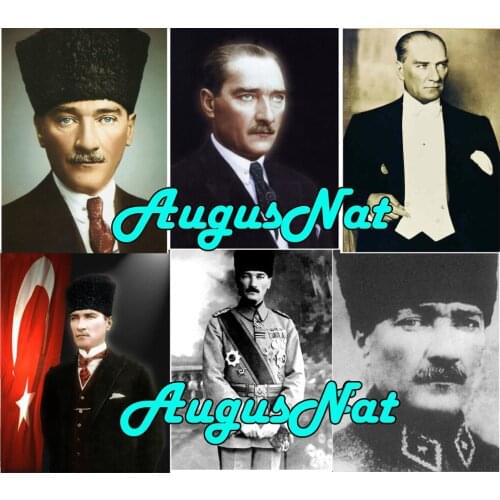 Mustafa kemal atatur diamond painting man diamond embroidery kit mosaic cross stitch picture rhinestone stickers large size