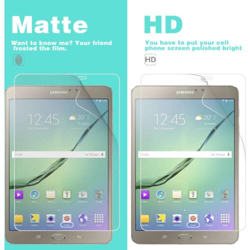 Front HD Clear Glossy Film Cover For Samsung Galaxy Tab S2 9.7 9.7" Anti-Glare PC Tablet Matte Protective Film Phone Protector