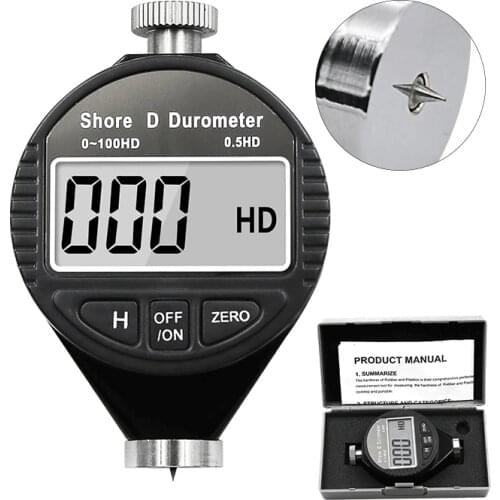 HA HD HC Digital Shore Durometer Sclerometer Rubber Hardness Tester Meter paragraph