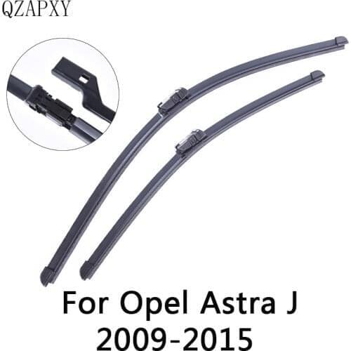 QZAPXY Wipers Blade For Opel Astra J from 2009 2010 2011 2012 2013 2014 2015 Windscreen wiper Wholesale Car Accessories