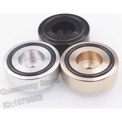 1set/6-40 Hifi Speakers Stand Feet Foot Pad Loudspeaker Box Spikes Cone Floor Foot Nail 44*17mm