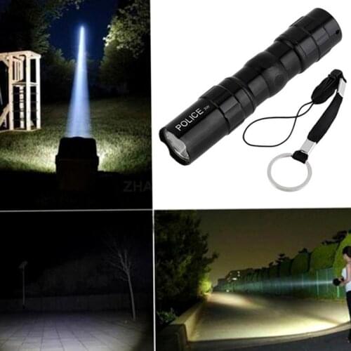 1PC LED Portable Waterproof Mini Flashlight Small High-power Night Fishing Light Strong Light Outdoor Emergency Flashlight