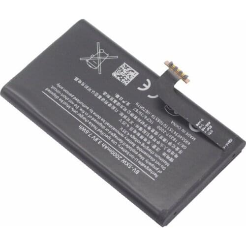 1x 2000mAh BV-5XW Replacement Battery For Nokia Lumia 1020 EOS RM-877 RM 876 875 877 1020 RM-876 RM-875 Batteries