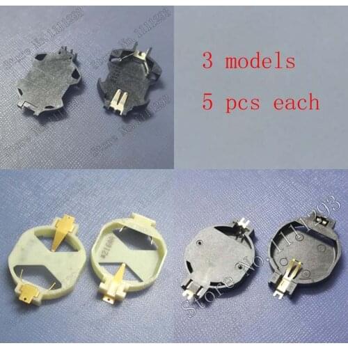 3 models ,15pcs/lot ,Battery Holder Connector for Acer Asus Lenovo Samsung etc Loptop CR2032 cell socket