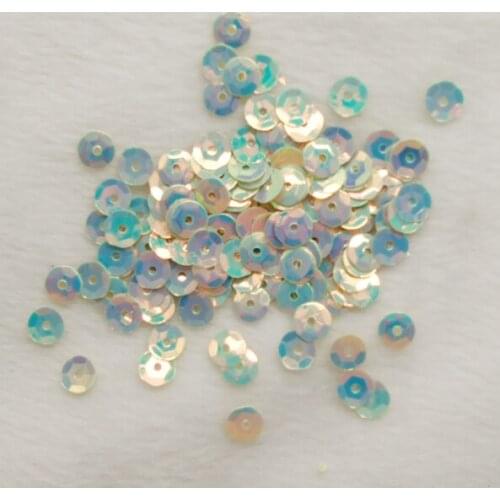 540pcs/Lot 10mm shine Green&Golden AB round Sequin Sewing/Embellishment Finds DIY garment accessories