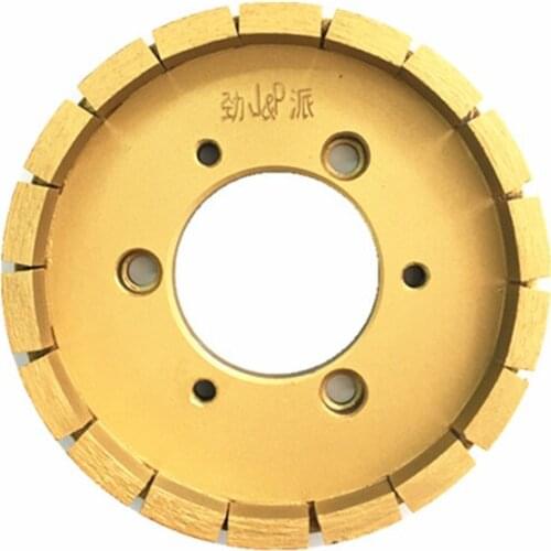 150mm diamond edging wheel for arc machine special grinding wheel chamfer